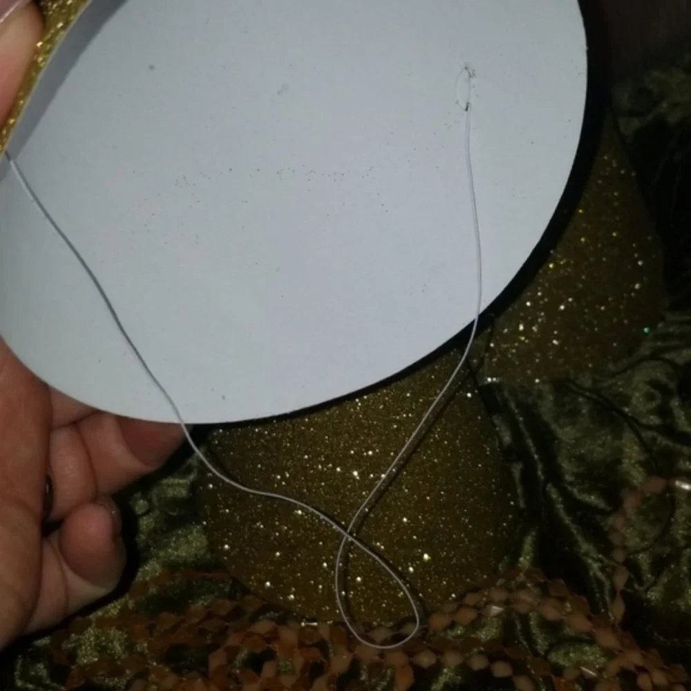 Gold Glitter party hats